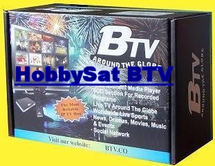 HobbySat BTV HD IPTV Receiver Box.